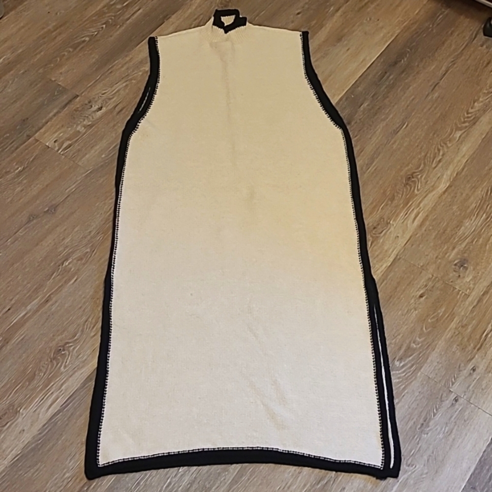 Zara Sweater Vest Maxi Dress